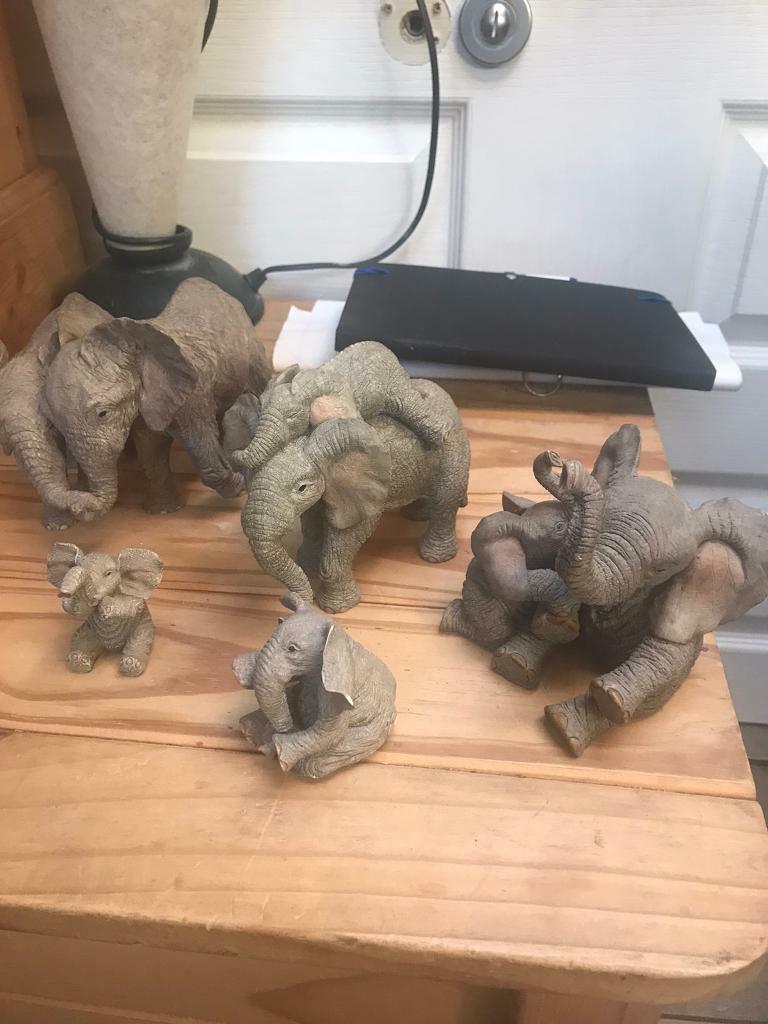 Set of 5 Tuskers Elephant Ornaments in County Antrim Gumtree