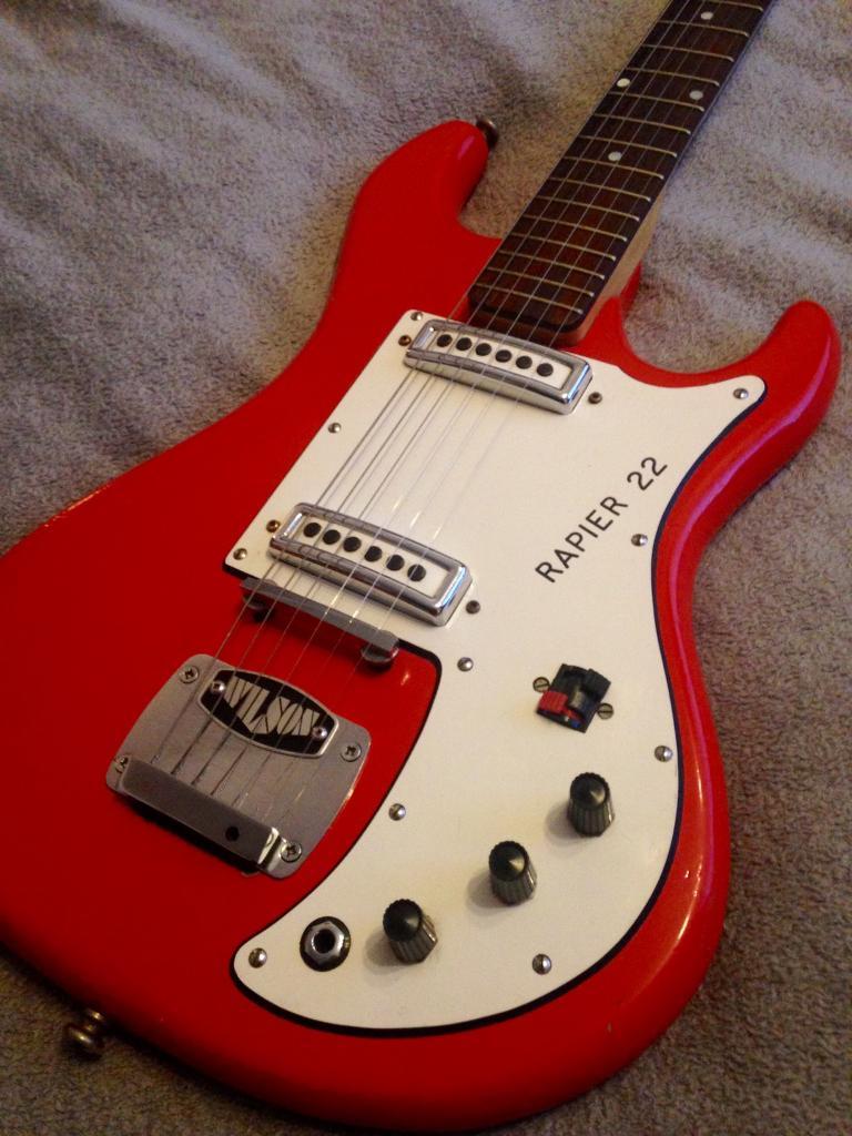 Wilson / Watkins Rapier 22 Vintage 60's70's Electric Guitar in