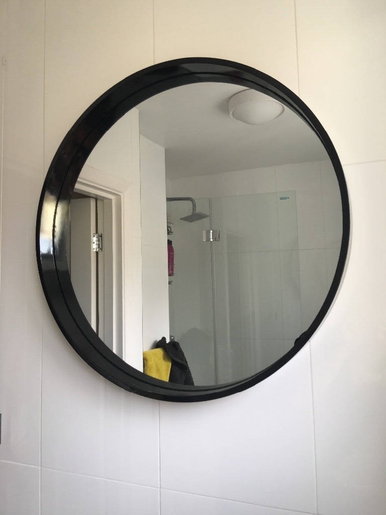 New Habitat Aimee Black Round Wall Mirror | in Hove, East ...