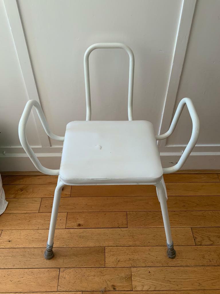 Perching Stool to help working at kitchen height or washing at bathroom