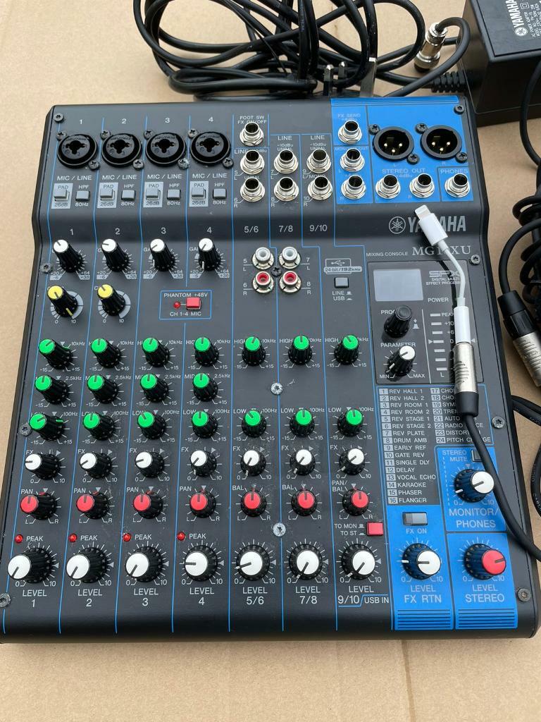 Yamaha MG10XU 4 channel mixer with usb function in Cookridge, West