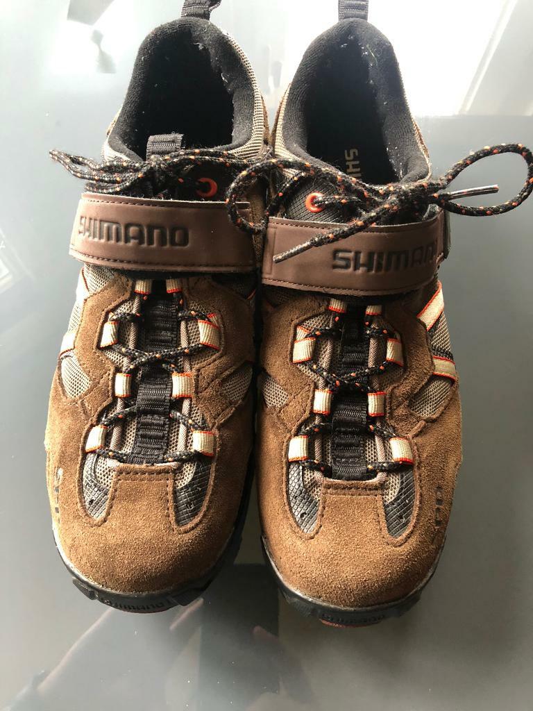 SHIMANO SHMT41B MEN�S MTB SHOES, BROWN, SIZE UK 8.59 EU