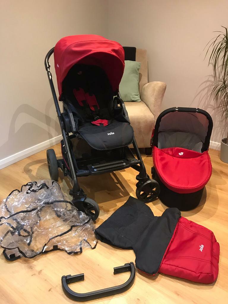 Joie Travel System CLEAN pram, pushchair set in Ravenshead
