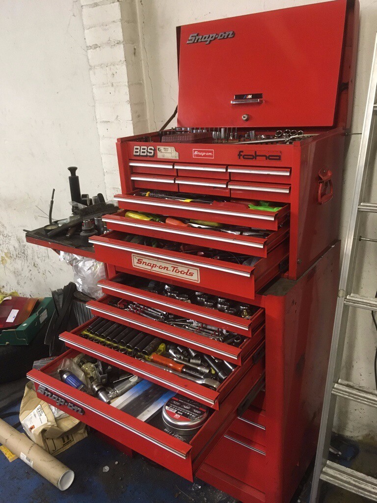 Snap On Tool Chest containing relevant tool for any BMW / Merc