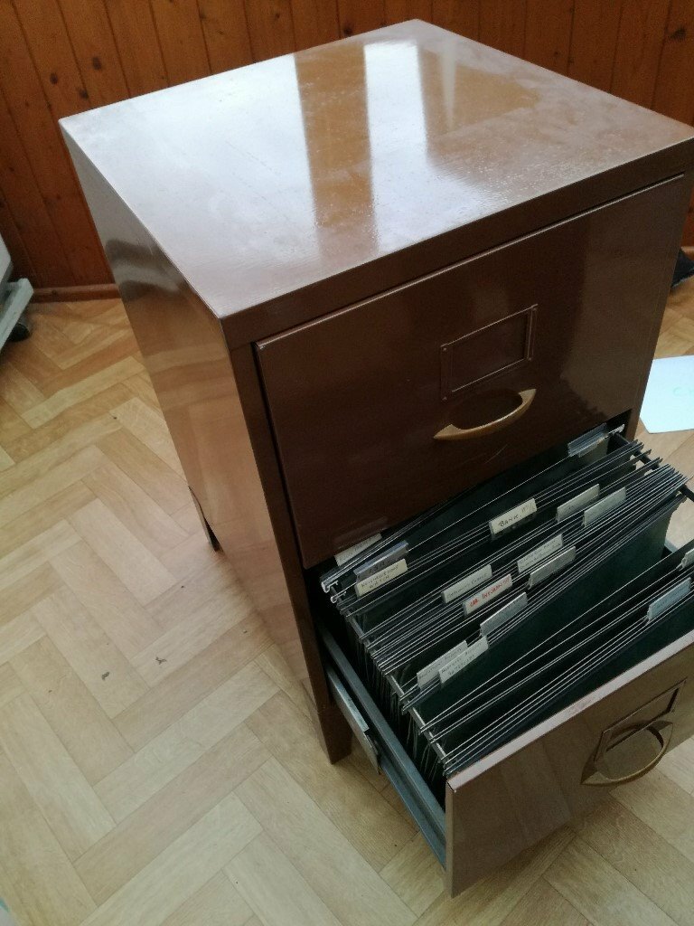 Filing 2 drawer, brown metal in WestonsuperMare, Somerset