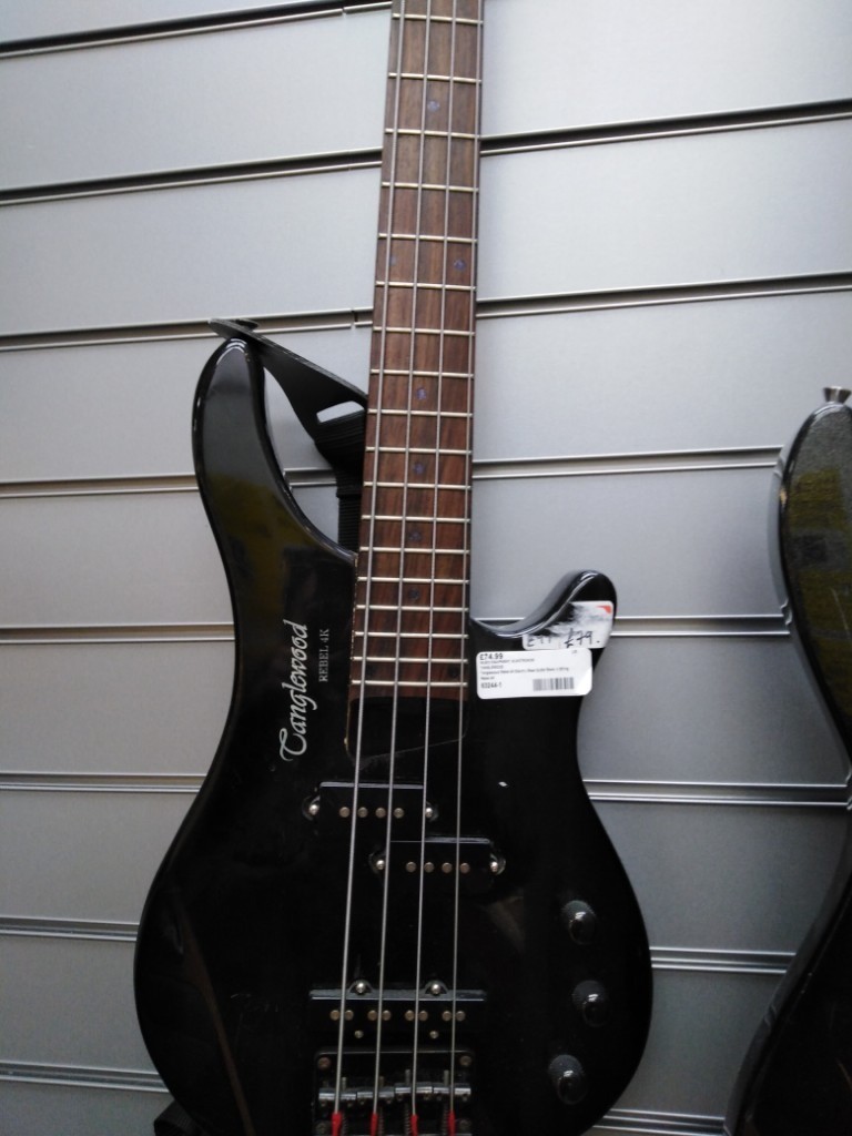 Tanglewood Rebel 4K Electric Bass Guitar Black, 4 String in Fishponds, Bristol Gumtree
