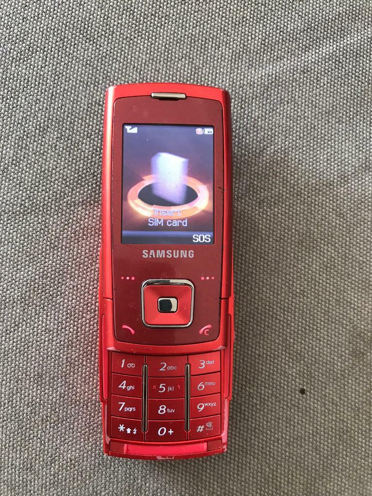 Samsung SGHE900 unlocked,Working condition in Hodge Hill, West