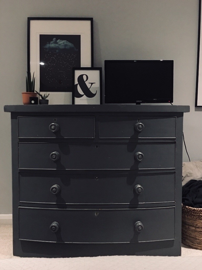 Painted Vintage Chest Of Drawers In Farnham Surrey Gumtree