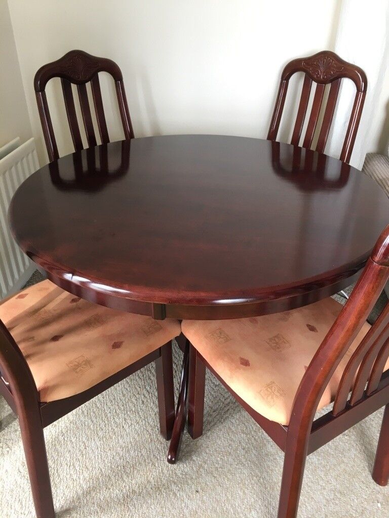 Dining Table + 4 Chairs - House Clearance - Quick Sale | in Dundee