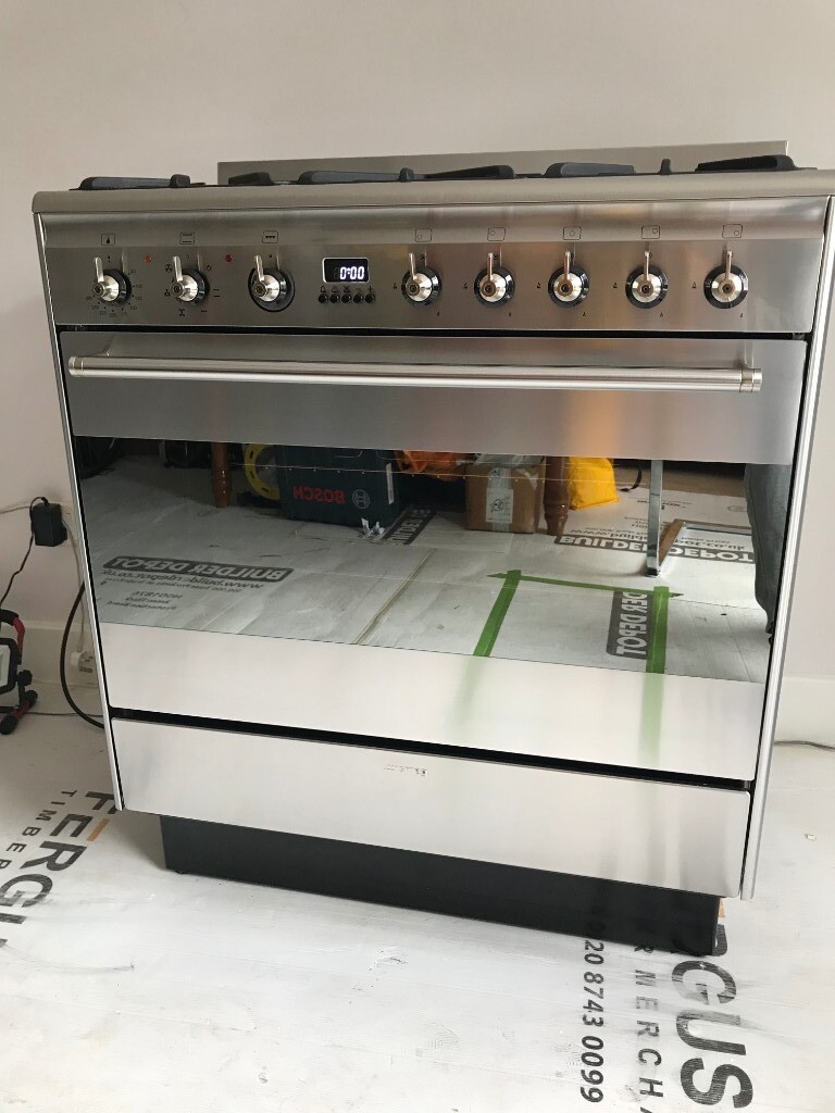 Smeg SUK81MFX5 80cm Dual Fuel Range Cooker Stainless Steel (Brand New