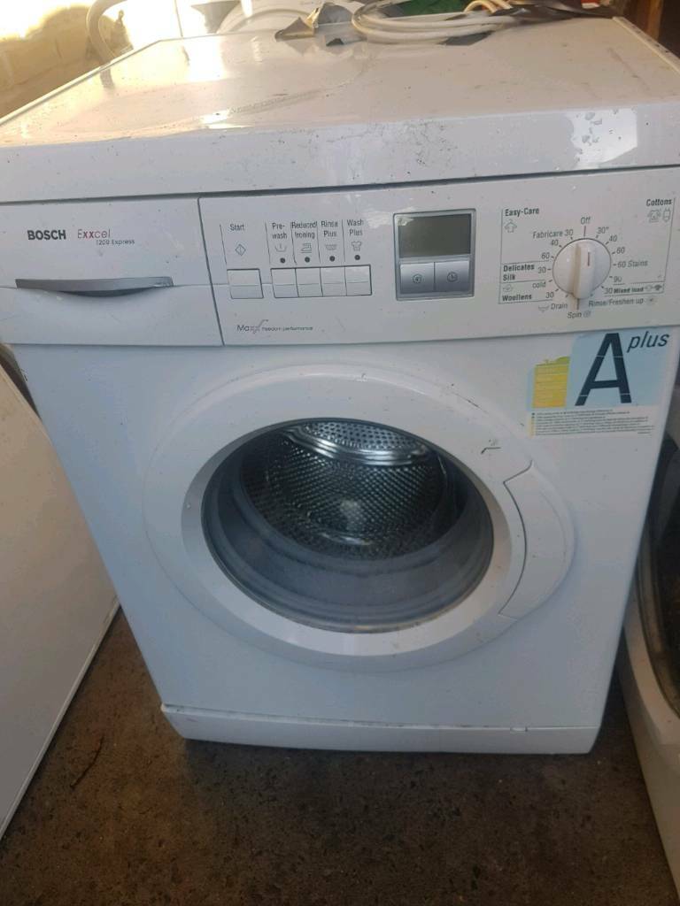 Reconditioned Bosch Washing Machine, 6 Months Warranty, Free Delivery