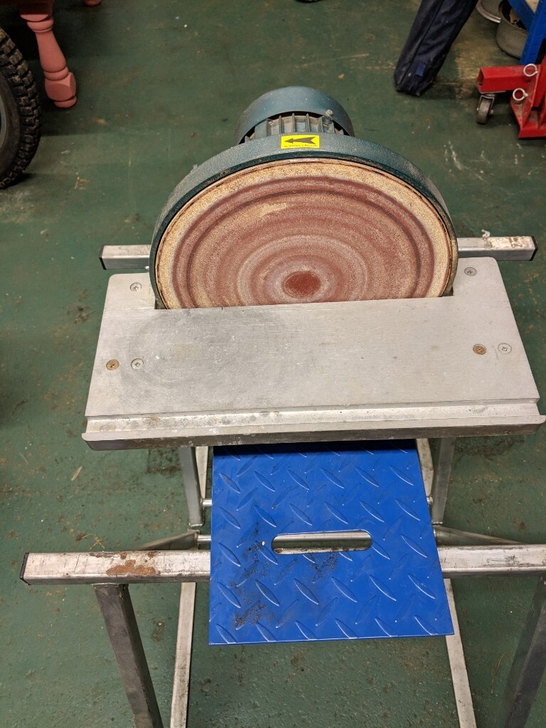 Heavy Duty Clarke 300mm Bench Mount Sander/Linisher in Stratfordupon