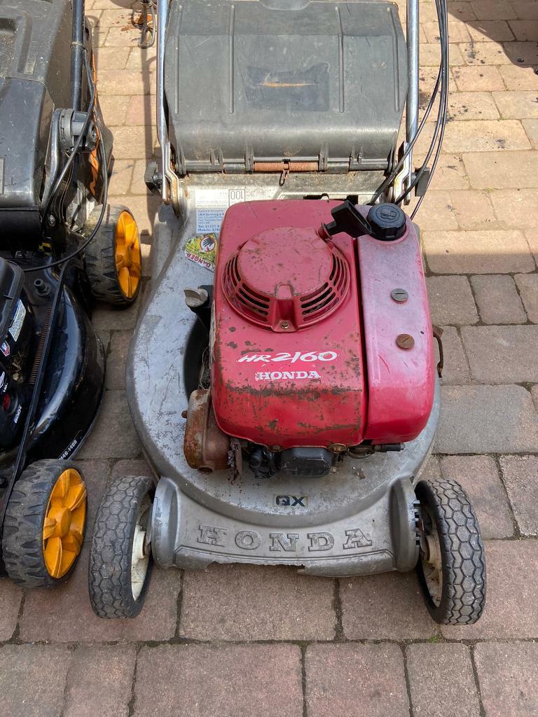 Honda professional rear roller petrol lawn mower spares or repair in