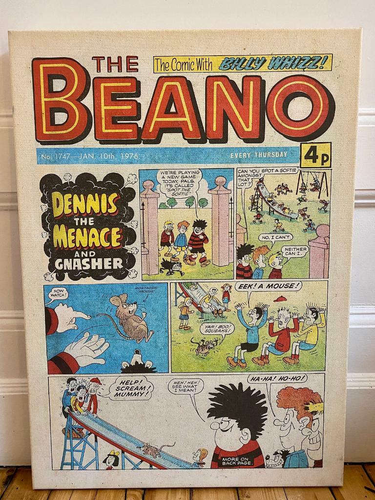 The Beano Novelty Canvas Board Poster in Jordanhill, Glasgow Gumtree