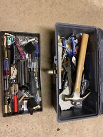 Toolbox and contents 