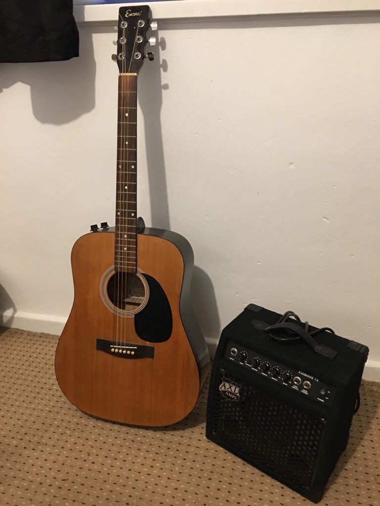 Encore Electro Acoustic guitar & Amp in Bransholme, East Yorkshire