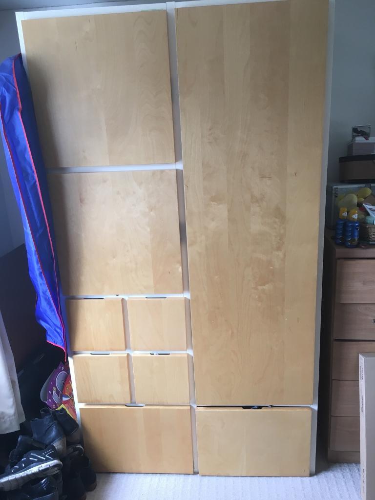 2 Ikea Rakke Wardrobes Good Condition In Woolton Merseyside