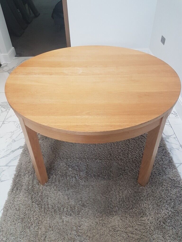 IKEA Round Extendable Dining Table in West Drayton IKEA Round Extendable Dining Table in West Drayton