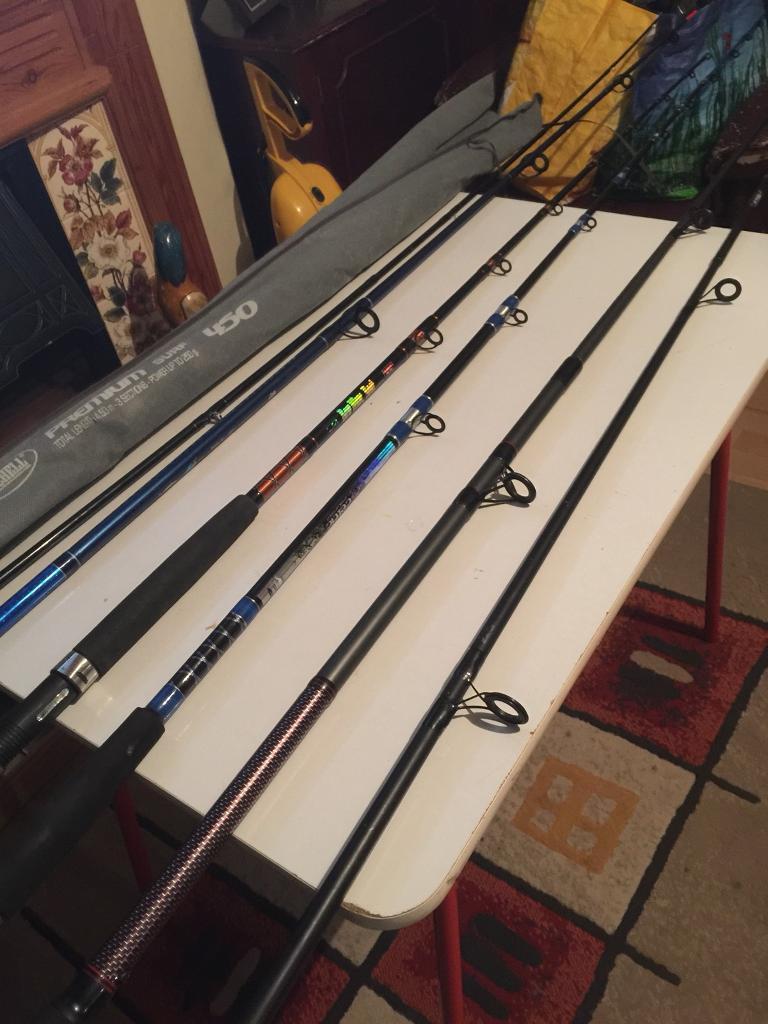 Several fishing rods for sale in Liberton, Edinburgh Gumtree