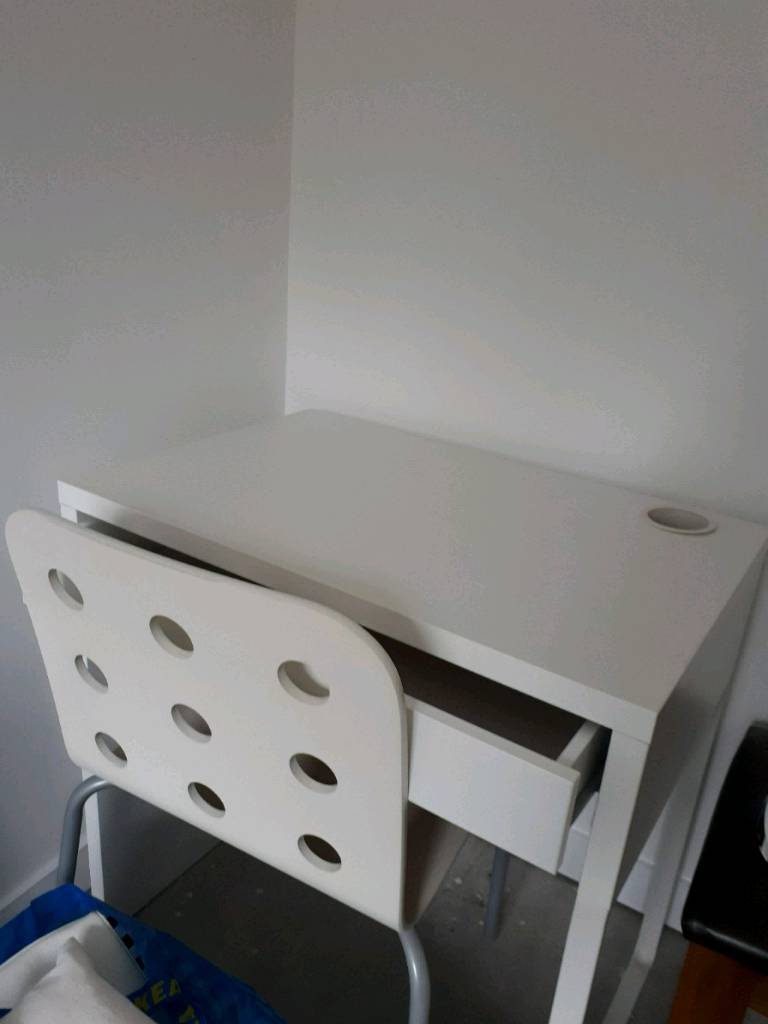 Small Ikea Desk and Chair For Sale in Glasgow Gumtree