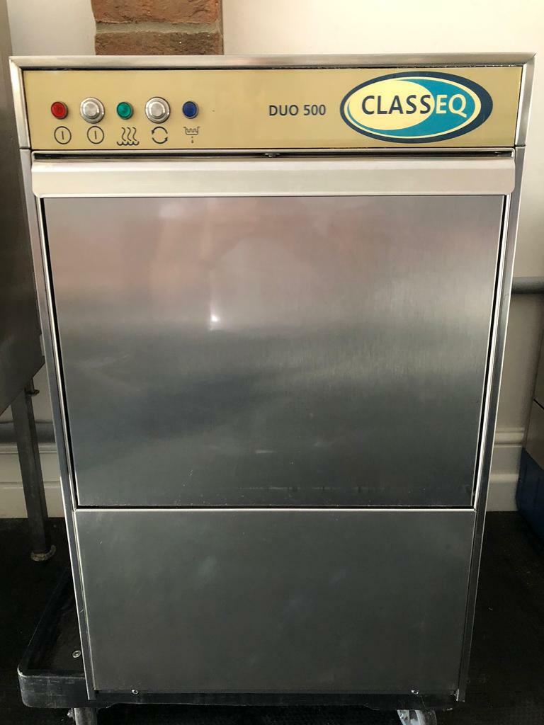 Classeq Duo 500 Commercial Glasswasher / Commercial Glass Washer in