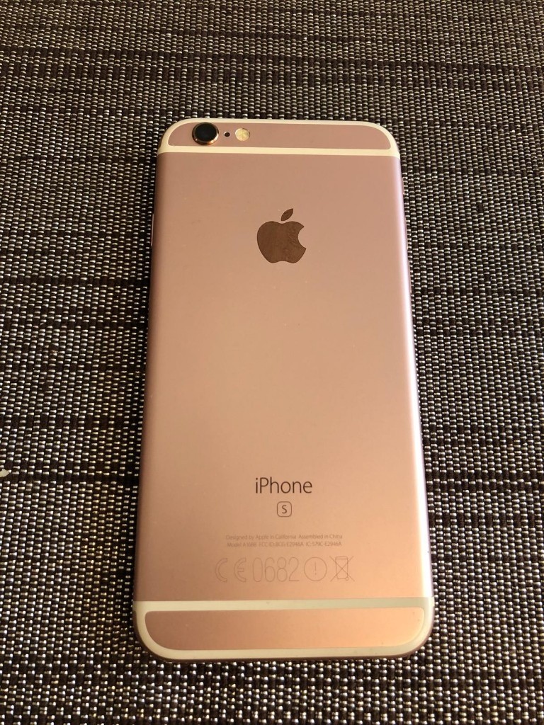 Rose Gold iPhone 6s 128GB. Unlocked with box. Cheapest genuine sale on