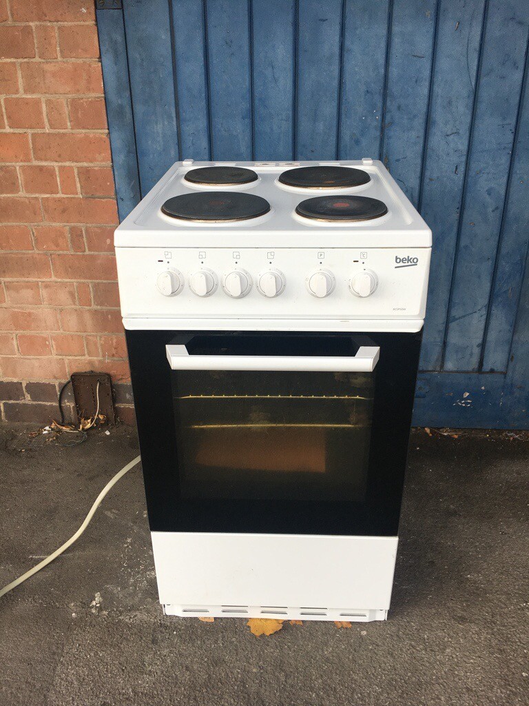 Beko BCSP50W 50cm Single Oven Electric Cooker White.(Oven Not Working