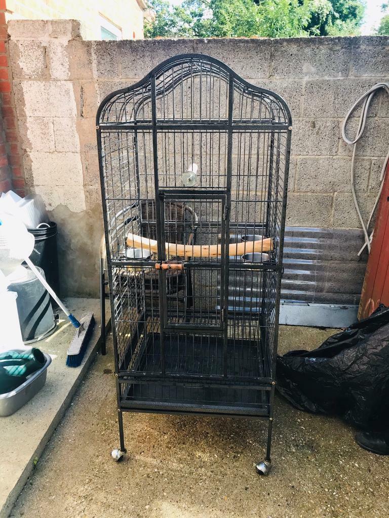 Large parrot cage on wheels in Peterborough, Cambridgeshire Gumtree