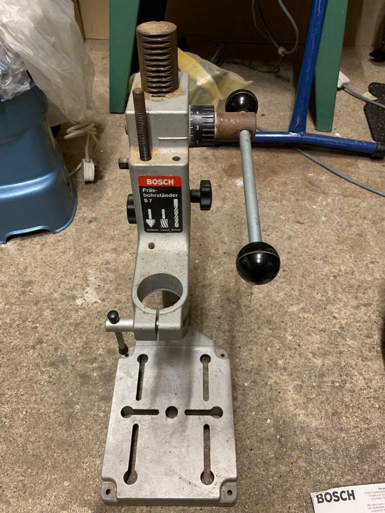 Bosch heavy duty drill and milling stand S7 in High