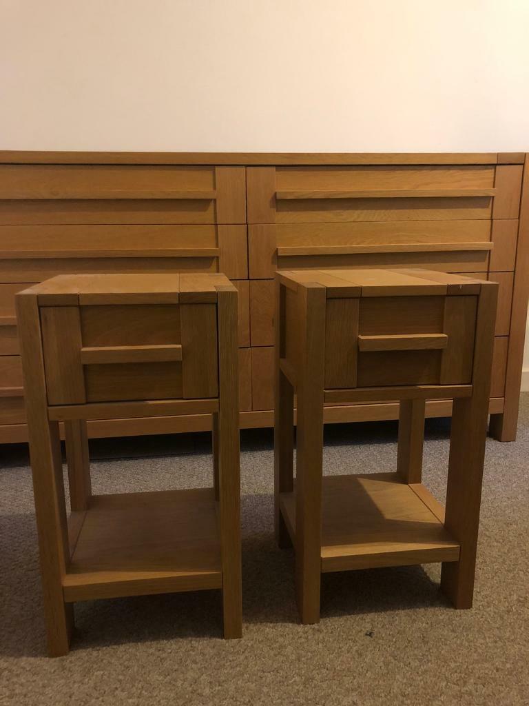 Marks & Spencer Sonoma Bedside Tables in Southside, Glasgow Gumtree