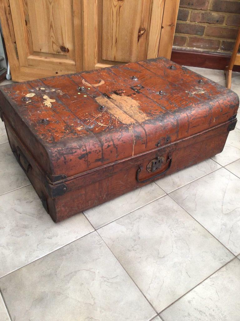 Vintage Metal Trunk Coffee Table in Enfield, London Gumtree