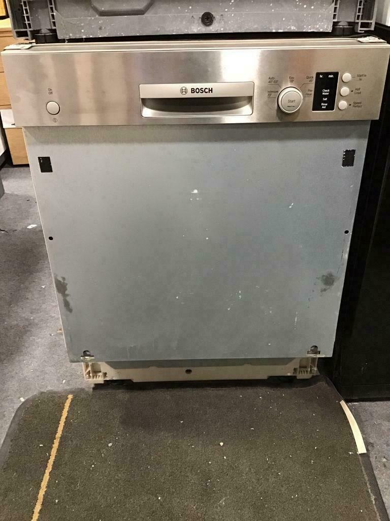 Bosch semiintegrated dishwasher with 6 mth warranty in Cookstown