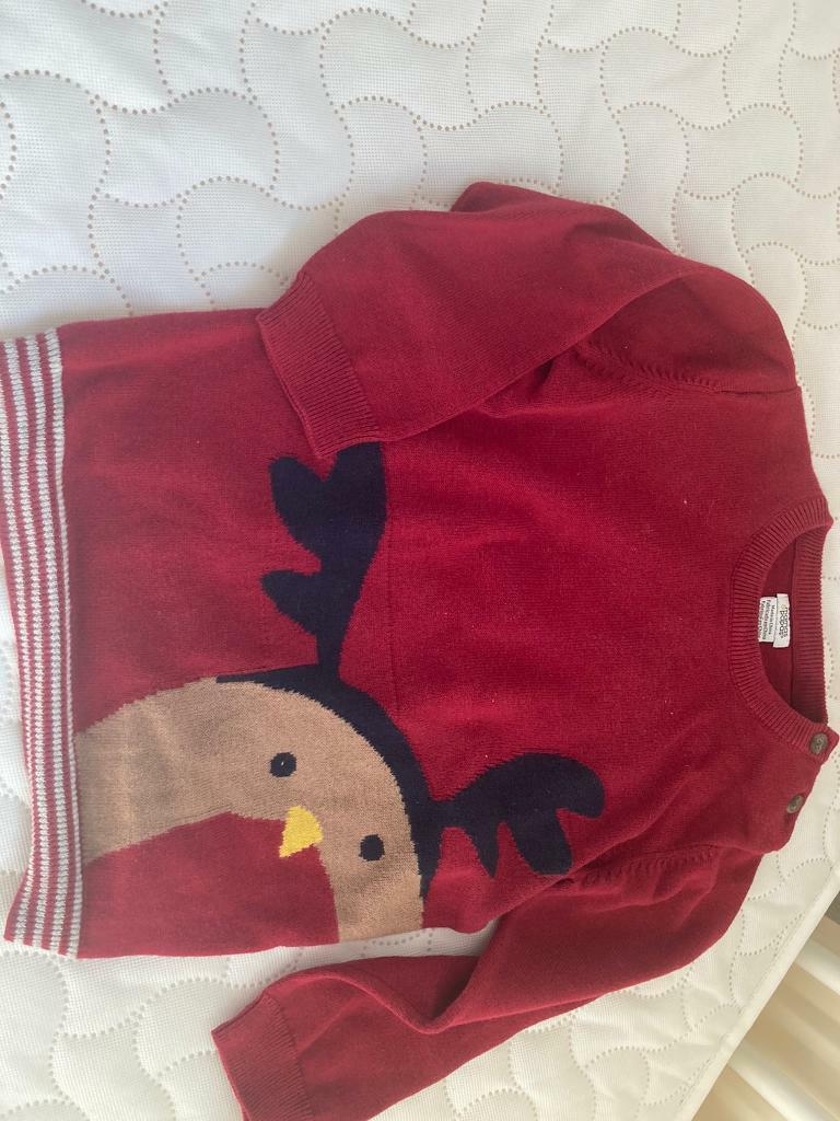 Mamas and papas red children’s jumper 