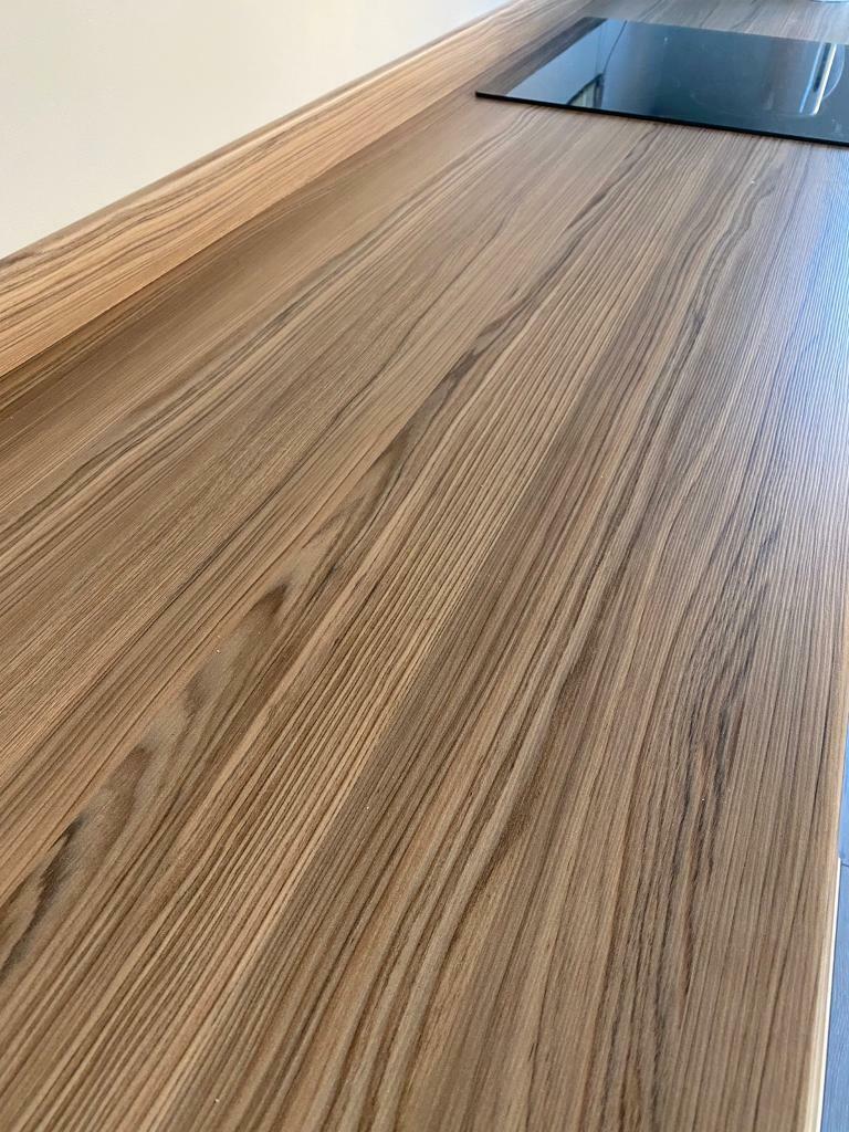 Wickes Wood Effect Laminate Worktop Cypress Cinnamon in Soham