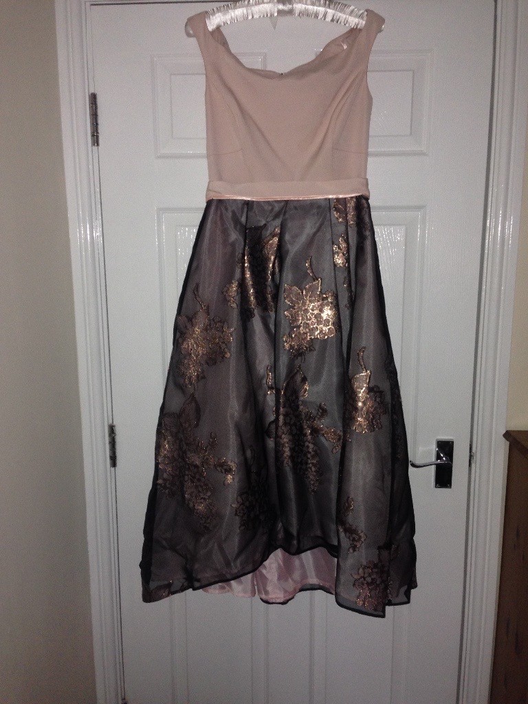 Gorgeous pink, silver, rose coast dress size 12 | in Lymm ...