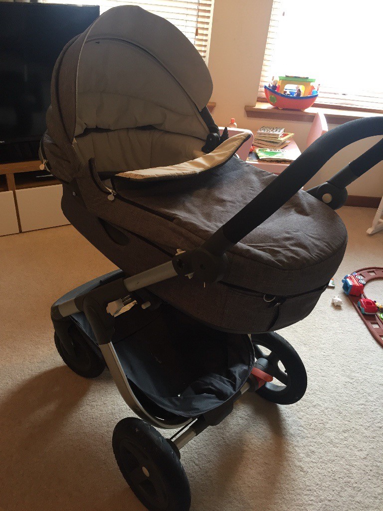 Stokke Trailz Chassis Carry cot Stroller seat be safe car seat, isofix