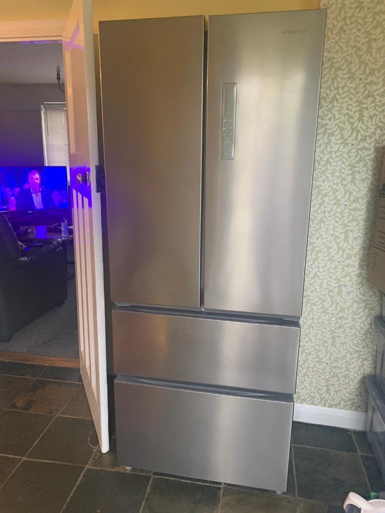 Kenwood silver fridge freezer, with freezer drawers in Stowmarket, Suffolk Gumtree