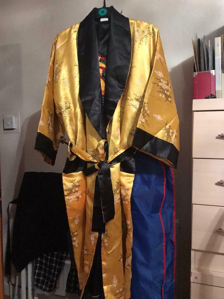 His and hers Chinese style dressing gowns in Leicester