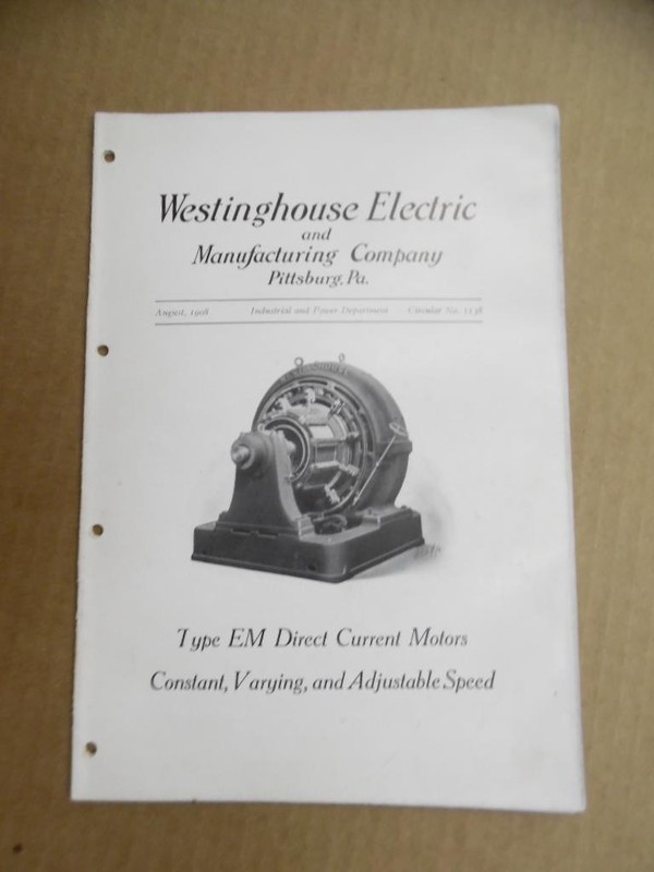 Westinghouse Electric Motors Surplus Industrial Equipment