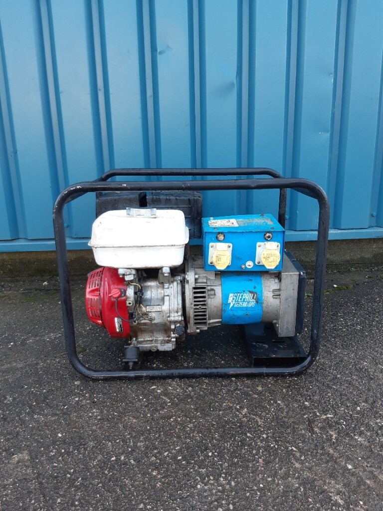 STEPHILL SE5000EC 5KVA PETROL GENERATOR (Honda GX270) 110v ONLY (FUSION