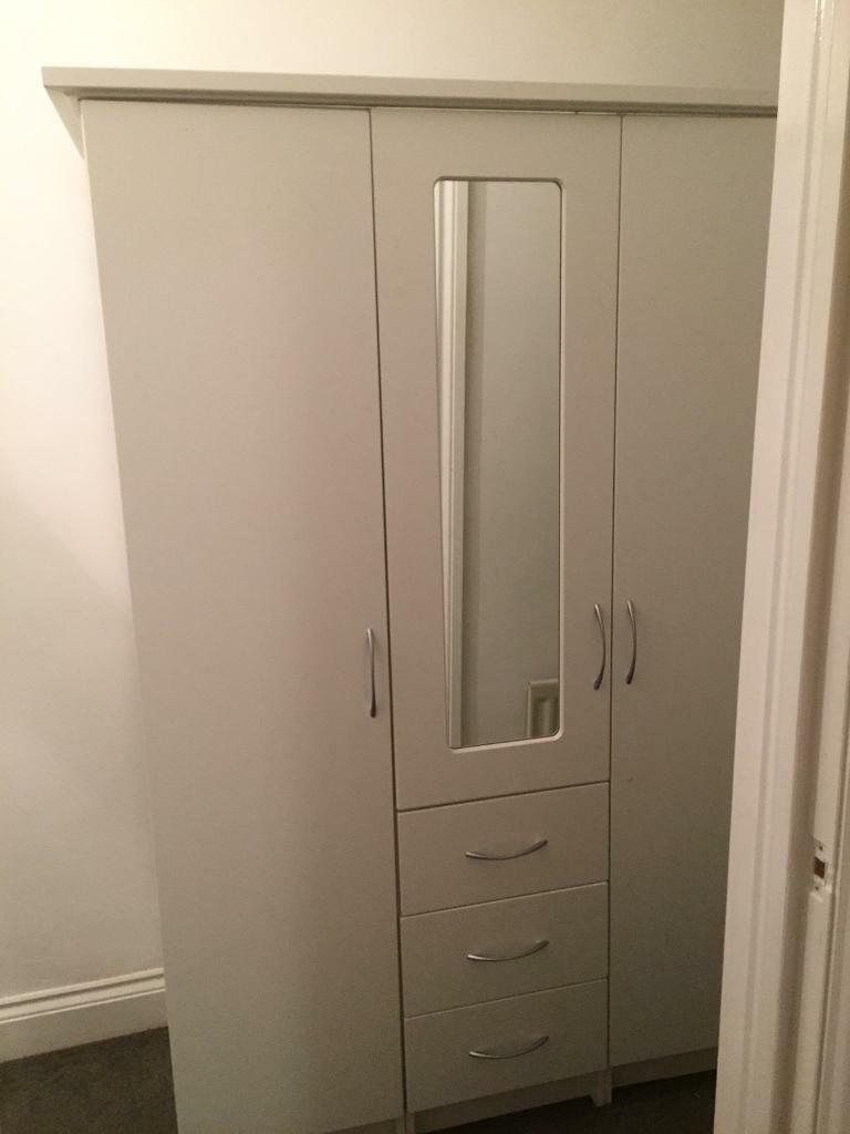 Starplan white triple wardrobe in Ballynahinch, County Down Gumtree