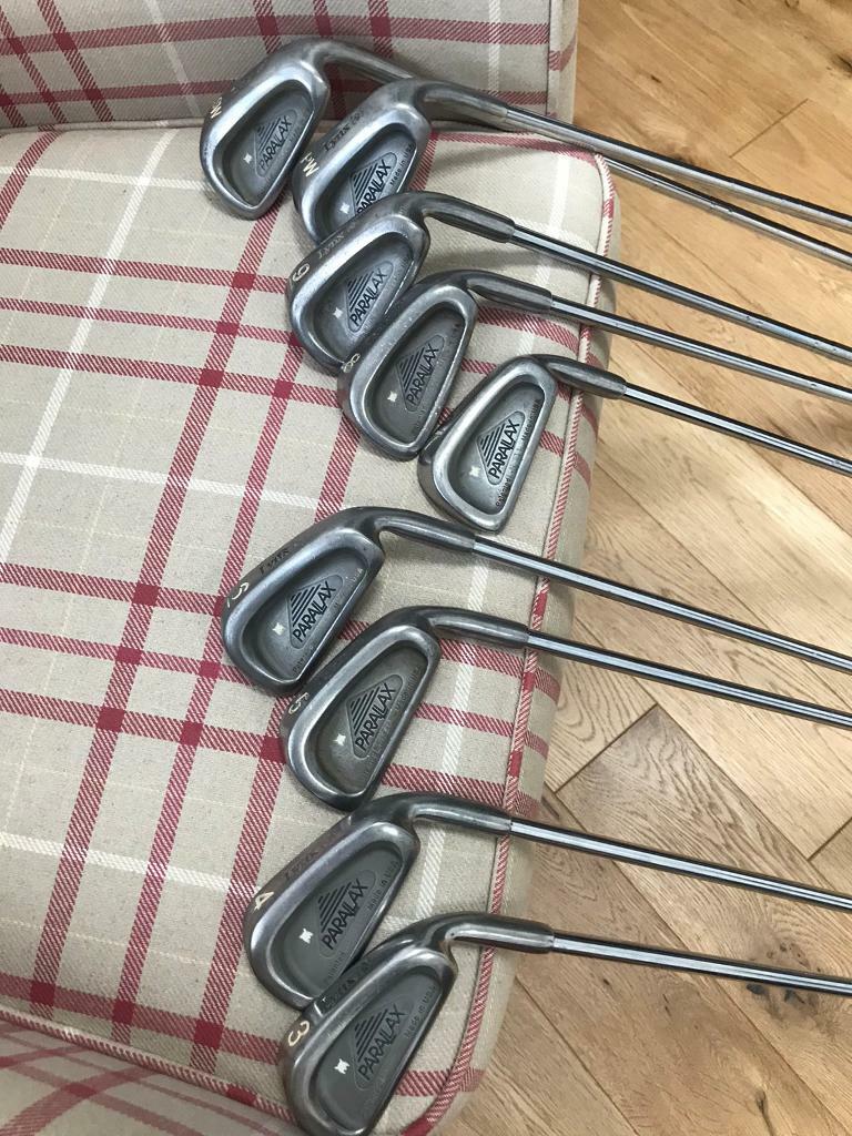 Lynx parallax golf clubs iron set 3 to Sw regular shafts new grips in Larbert, Falkirk Gumtree