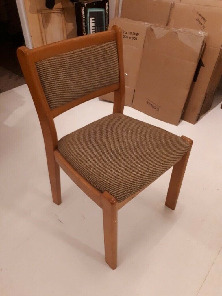 Four solid wooden, dining room chairs | in Brighton, East Sussex | Gumtree