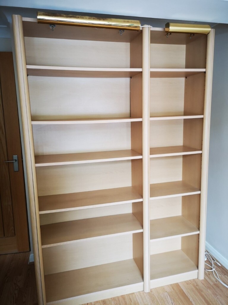 Bookcase with overhead lighting in Camberley, Surrey Gumtree