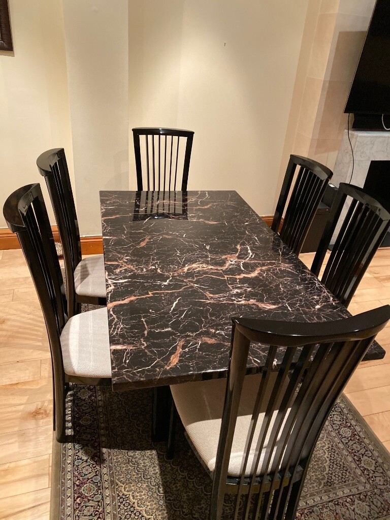 SCS Adelaide Marble dining table in Golders Green, London Gumtree