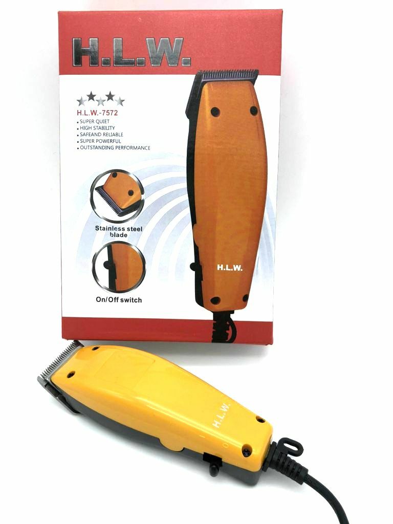 Tagliacapelli Hlw-7572 Regola Barba Rasoio Elettrico Clipper Con Pettini linq