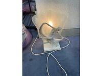 Lamp lady figurine lamp 