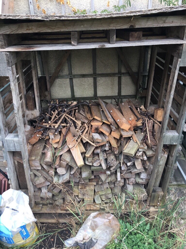 Free wood and 8 pallets for burning in Gloucestershire Gumtree