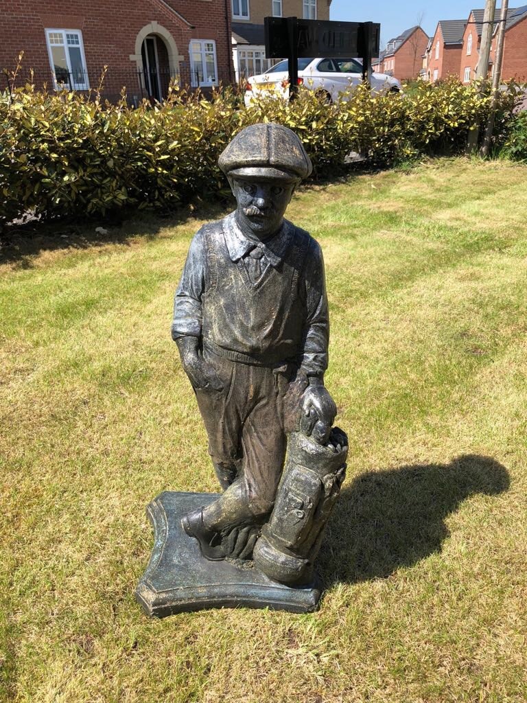Garden Golfer Stone Statue in Rotherham, South Yorkshire Gumtree