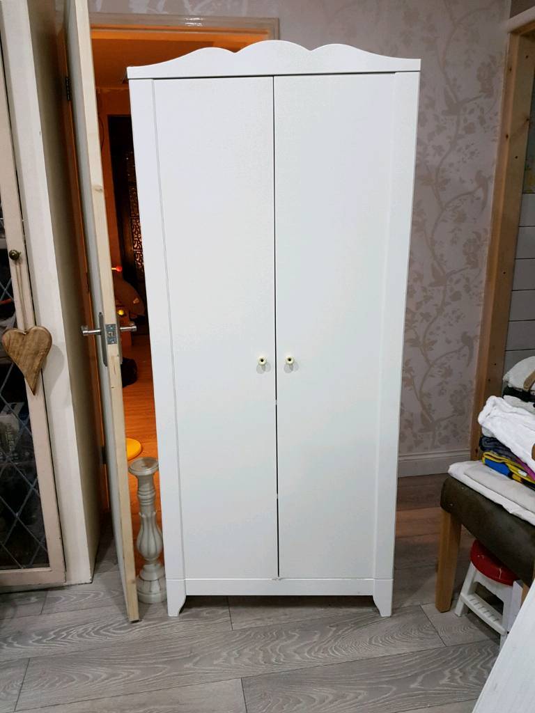 Ikea Children Wardrobe White IKEA children wardrobe plus storage